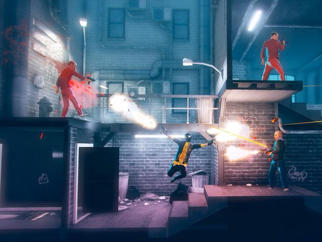 This is an incrediby stylish game that lets you live out an over-the-top video game hero fantasy. Picture: Supplied.