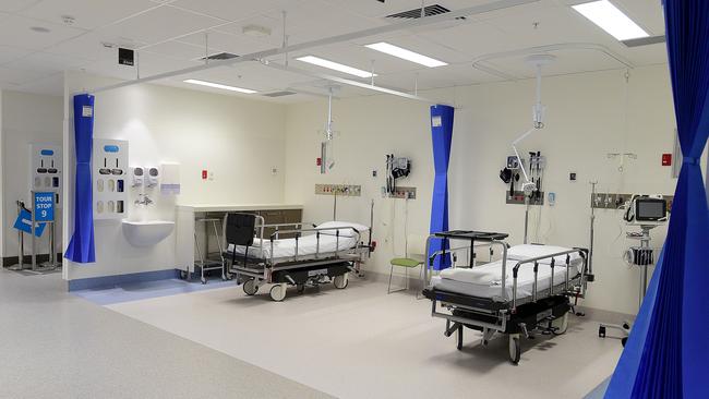 Patient treatment area of the emergency section of the RAH. Picture: Bianca De Marchi