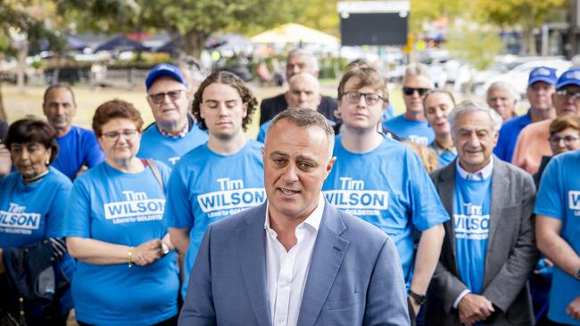 Incoming Liberal MP for Goldstein, Tim Wilson, has made his pitch for a spot on Sussan Ley’s frontbench. Picture: Jake Nowakowski