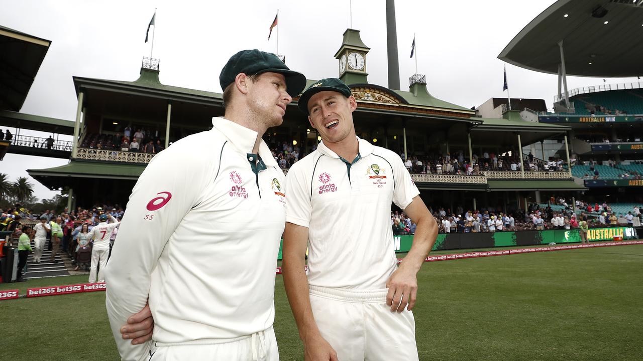 Australians Steve Smith and Marnus Labuschagne were both named in the 2019 ICC Test team of the year.