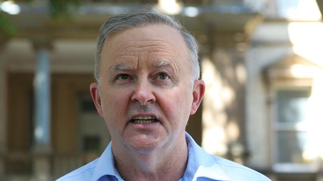 Opposition leader Anthony Albanese. Picture: Gaye Gerard