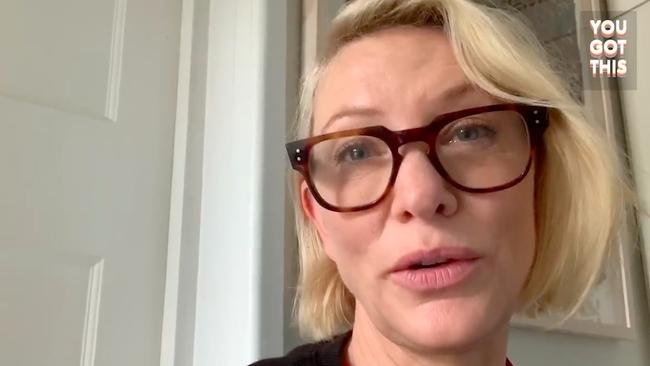 Cate Blanchett sent a message of hope to HSC students around the country.