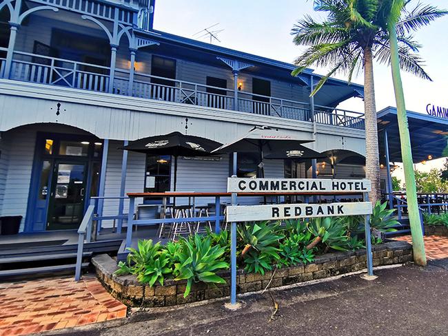 The Commercial Hotel at Redbank, west of Brisbane.