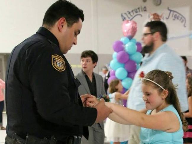 The Police Officers were the ‘life of the party’ at the Father-Daughter dance Photo: Memphis Police Department.