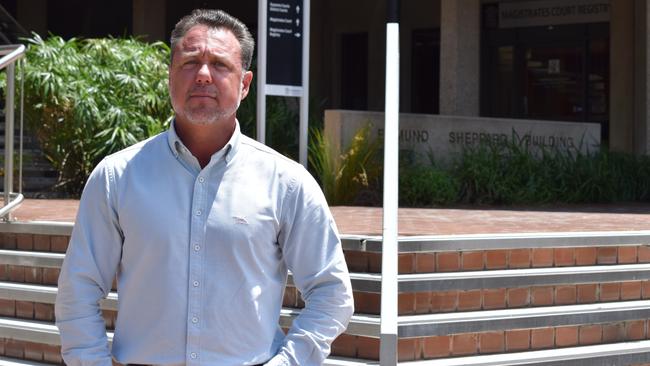 Nick Dametto at the Townsville Courthouse. Picture: Nikita McGuire