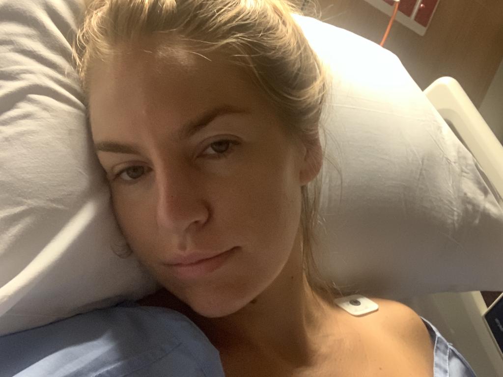 Lexie underwent surgery in 2021. Picture: news.com.au