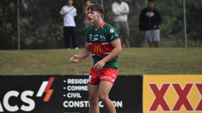 Meninga Cup semi-final action between the Redcliffe Dolphins and Wynnum-Manly Seagulls. Saturday April 15, 2023.