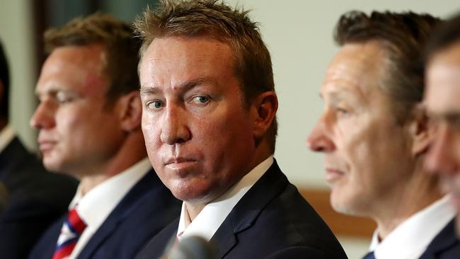 Trent Robinson will be hoping to win his second premiership with the Roosters when they take on the Storm on Sunday. (Photo by Cameron Spencer/Getty Images)