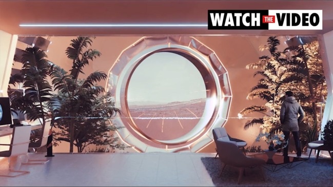 Stunning video reveals concept for city on Mars