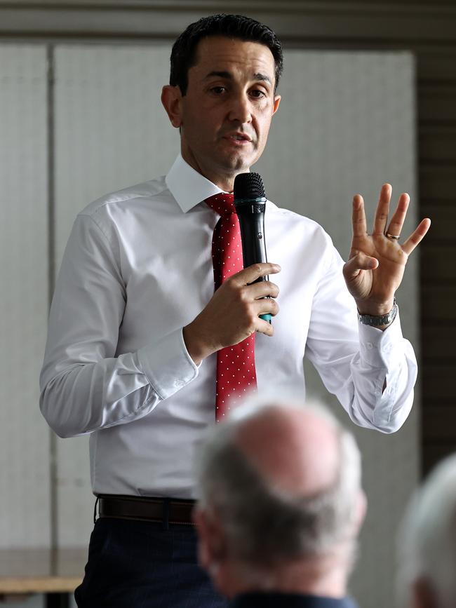 LNP leader David Crisafulli. Picture: Tara Croser