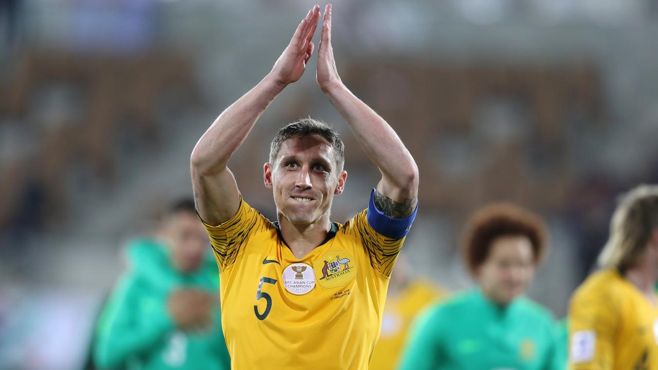 Mark Milligan has represented Australia 80 times. Picture: Getty