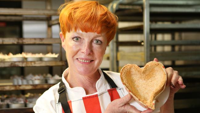 Rowie Dillon heads the expo’s Healthy Baking Theatre. Picture: Bob Barker.