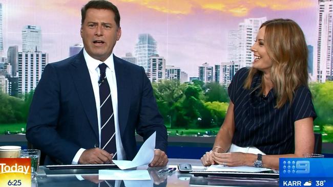 Karl Stefanovic and Allison Langdon are host Nine’s Today morning show. Picture: Supplied