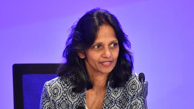 Macquarie Group CEO Shemara Wikramanayake on Thursday warned of challenging market conditions ahead. Picture: AAP