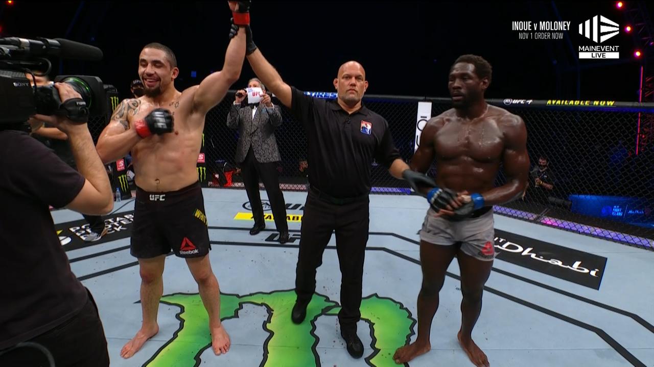 UFC 254: Robert Whittaker claimed a momentous victory over Jared Cannonier.