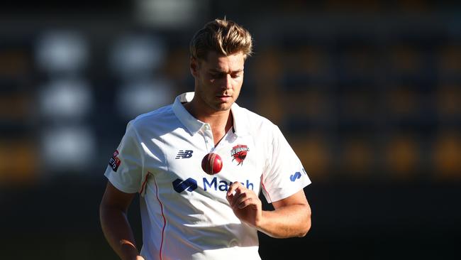 Spencer Johnson of South Australia. Picture: Getty Images