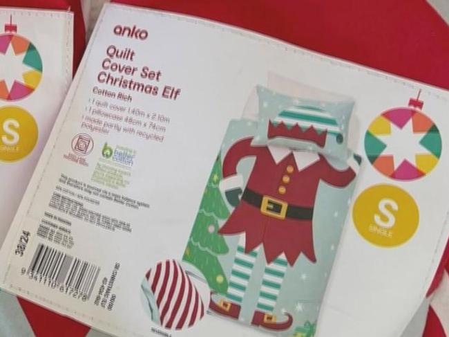 Kmart is offering full refunds after multiple customers reported health issues after purchasing Christmas-themed quilt covers.