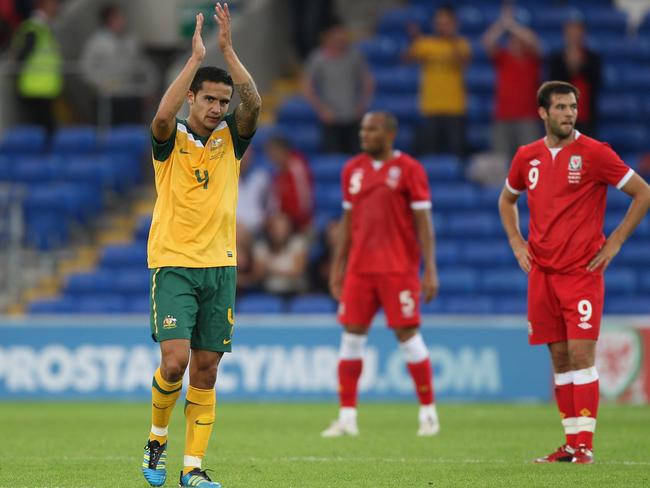 Tim Cahill helped take down Wales in 2011.