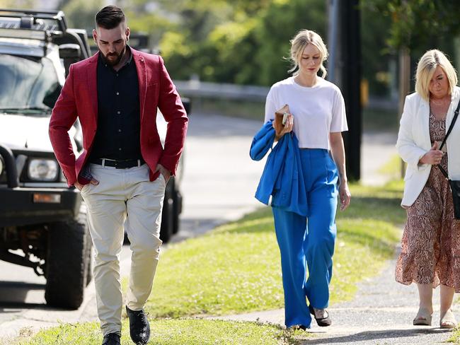 Sam Messina outside Port Kembla court. Picture: Tim Hunter.