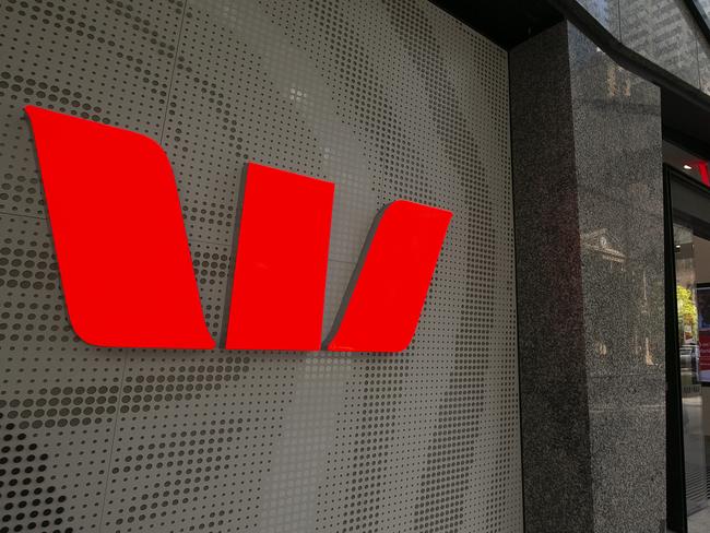 BRISBANE, AUSTRALIA - NewsWire Photos JULY 08, 2020. Westpac Bank sign in the Brisbane CBD. Picture: NCA NewsWire / Jono Searle