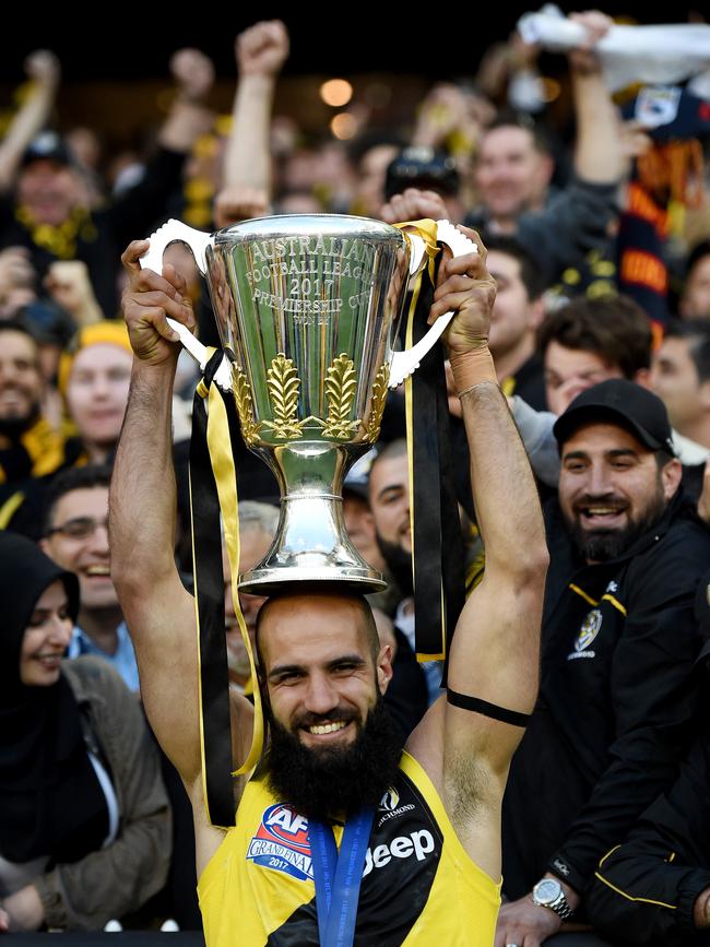 Houli, premiership hero. Picture: Nicole Garmston