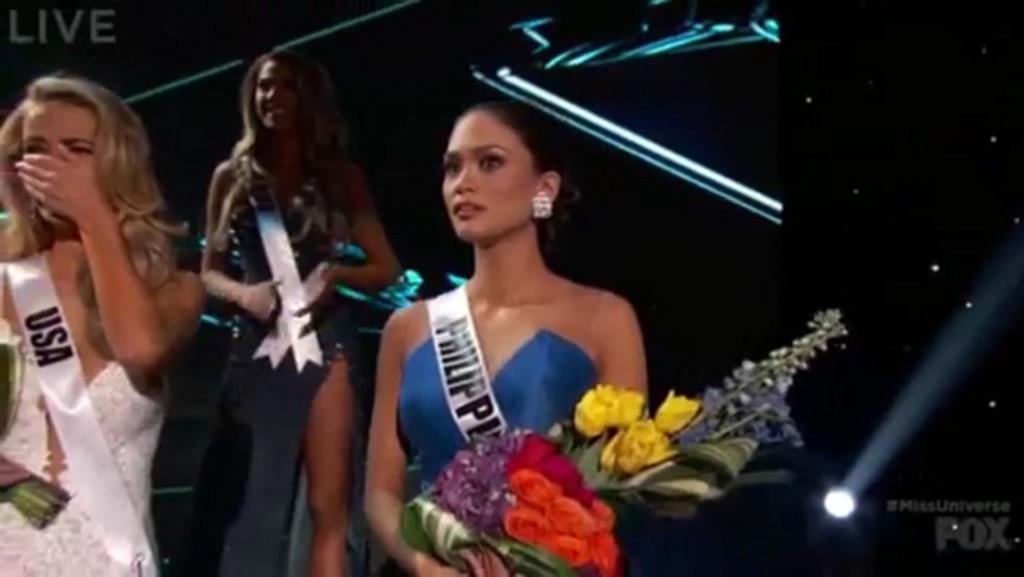 Wrong winner announced for Miss Universe