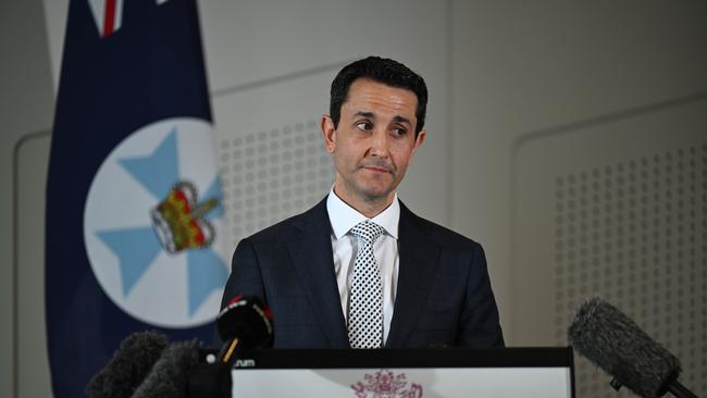 Despite promising adult time for adult crime, Premier David Crisafulli has refused to promise that rape will be included in the second tranche of Making Queensland Safer Laws after it was missed in the first tranche in December 2024. There were 10 rapes allegedly committed by juveniles in December that if found guilty, are likely to serve less time behind bars than a serial car thief. Picture: Lyndon Mechielsen/Courier Mail