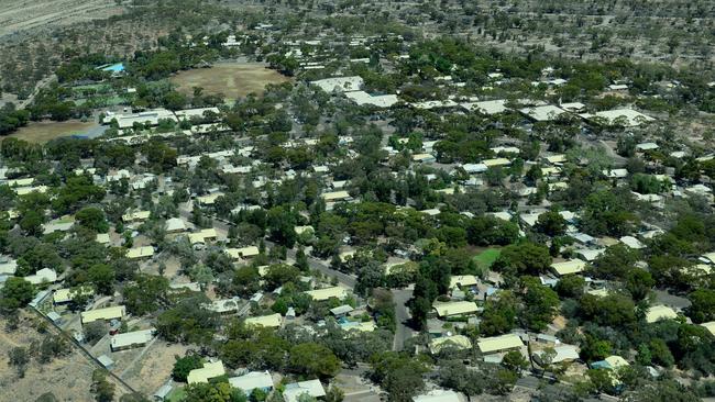 The town of Leigh Creek. Picture: Tricia Watkinson