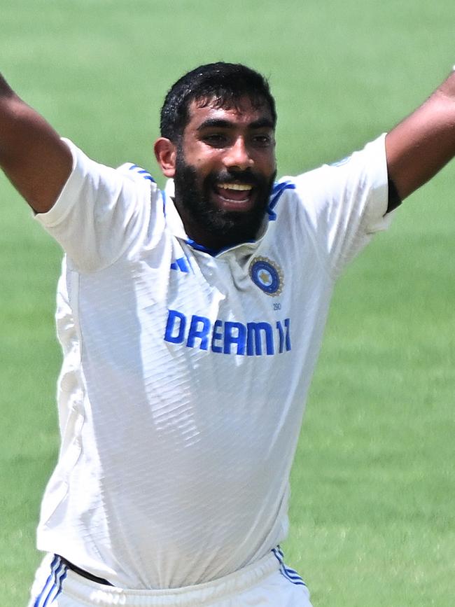 Sam Konstas faces a huge task to tame Jasprit Bumrah on debut. Picture: Bradley Kanaris/Getty Images