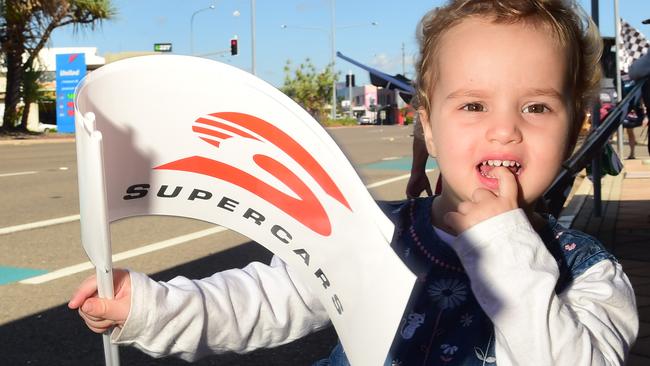 Supercars Transporter Parade in Townsville. Hazel Cashsmore, 2. Picture: Evan Morgan