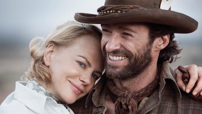 Nicole Kidman and Hugh Jackman in Australia. Picture: 20th Century Fox