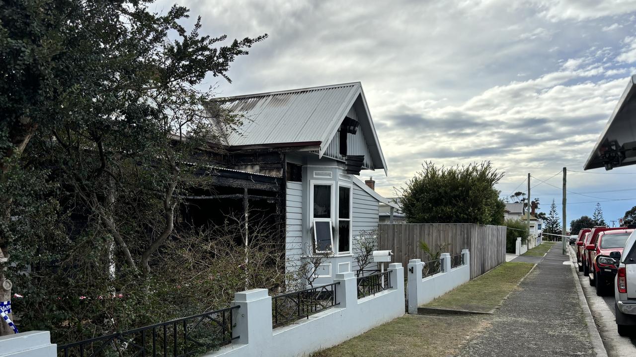 South Burnie fatal house fire. July 15, 2024. Picture: Simon McGuire