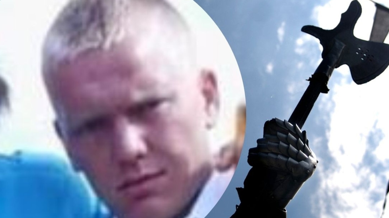 Man murdered uncle with medieval axe in front of son