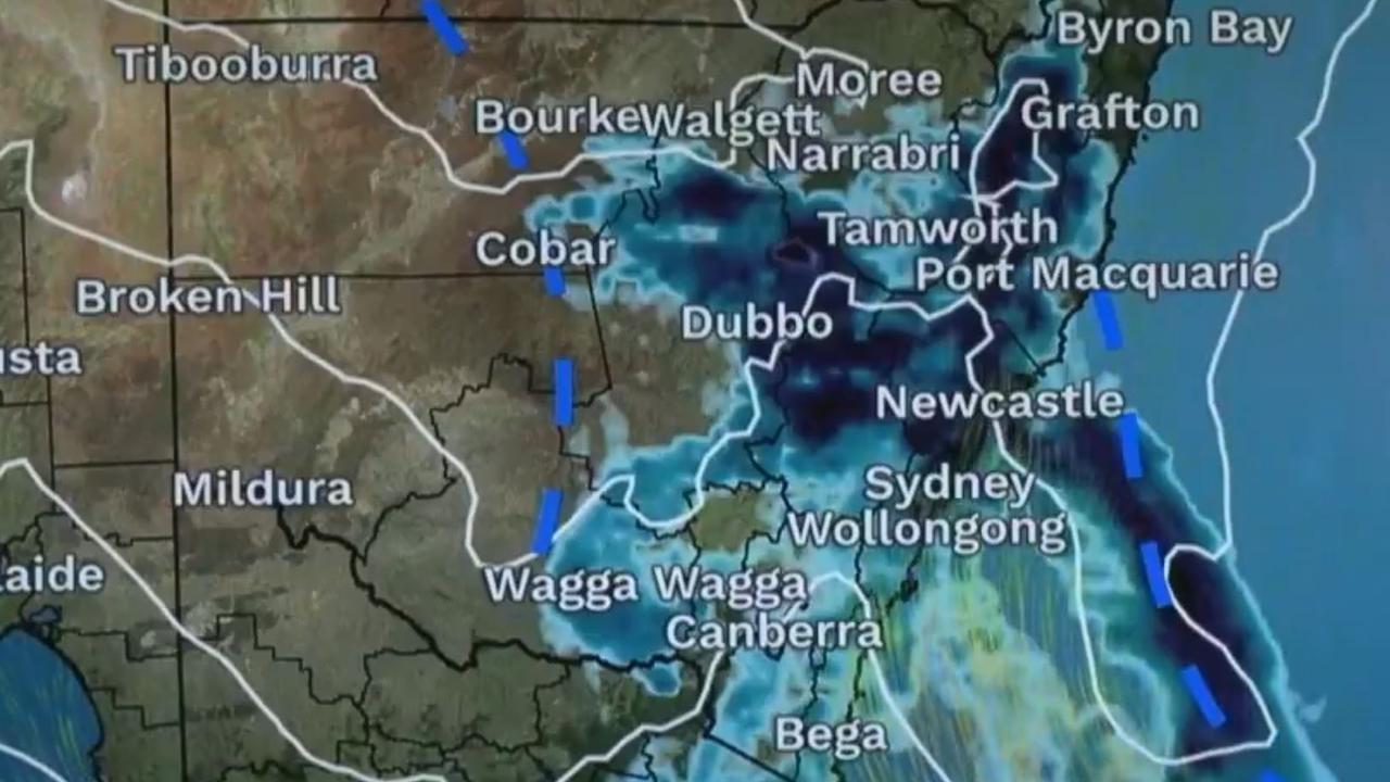 The heavy rainfall is likely to continue all week. Picture: BOM