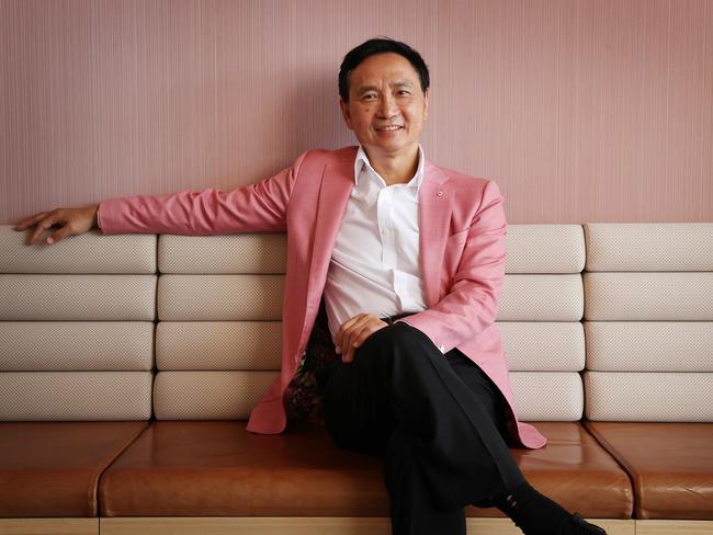 Artistic director Li Cunxin launches Queensland Ballet’s 2024 season. Picture: Liam Kidston