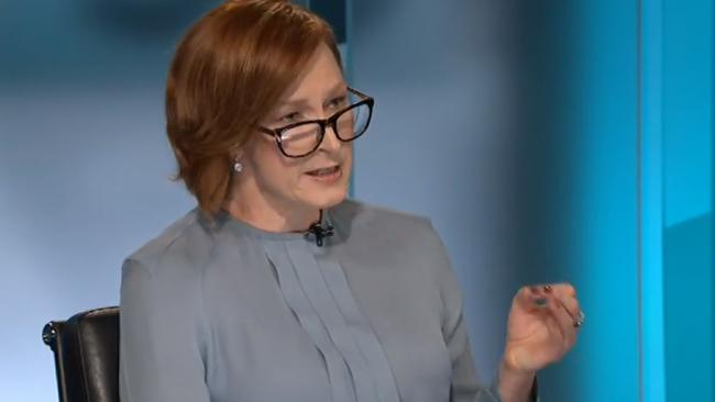 The ABC's Leigh Sales missed an opportunity at the Budget. Picture: Supplied.