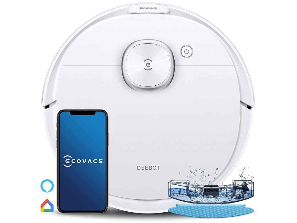 ECOVACS DEEBOT N8 Robot Vacuum Cleaner. Picture: Amazon Australia.