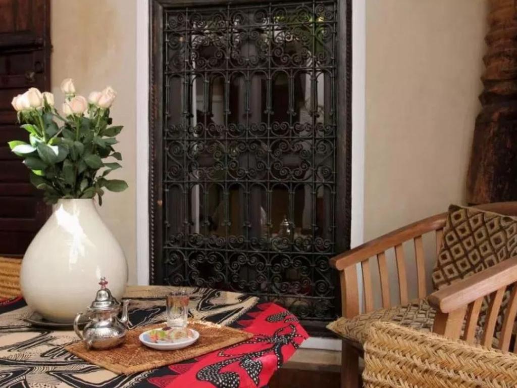 The charming rental in Marrakesh. Picture: Airbnb