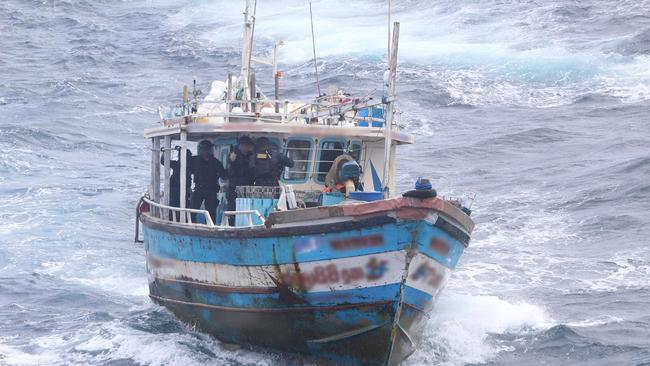 A Suspected Illegal Entry Vessel (SIEV) was intercepted in waters to the west of Christmas Island near Cocos on August 7. The vessel left Sri Lanka illegally on July 25 before being intercepted by Australian authorities. 13 potential illegal immigrants were on board and have been returned to Sri Lanka.