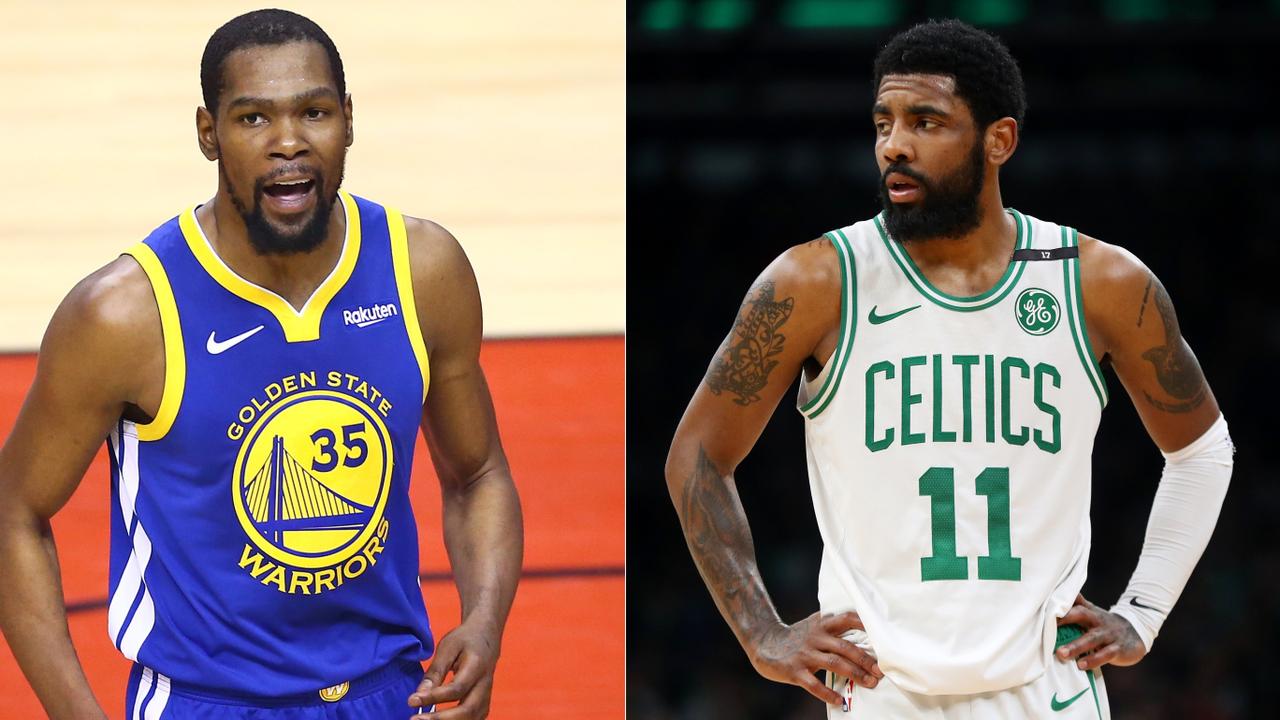 Kevin Durant and Kyrie Irving.