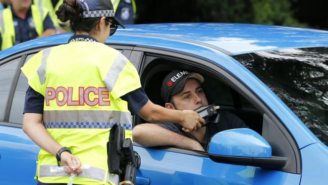 Police performing roadside testing across the Whitsundays found 19 drivers had either drugs or alcohol in their system. File photo