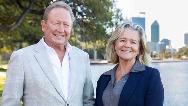 Andrew Forrest and Nicola Forrest will be paid almost $1bn in dividends.