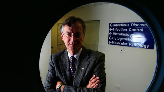 Professor Peter Collignon. Picture: Kym Smith