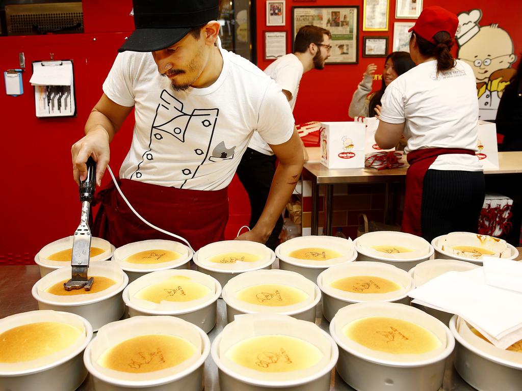 Japanese cake shop Uncle Tetsu's opened on George Street in Sydney in 2016 and sold more than 14,000 cheesecakes in the cafe’s first 10 days of trade.