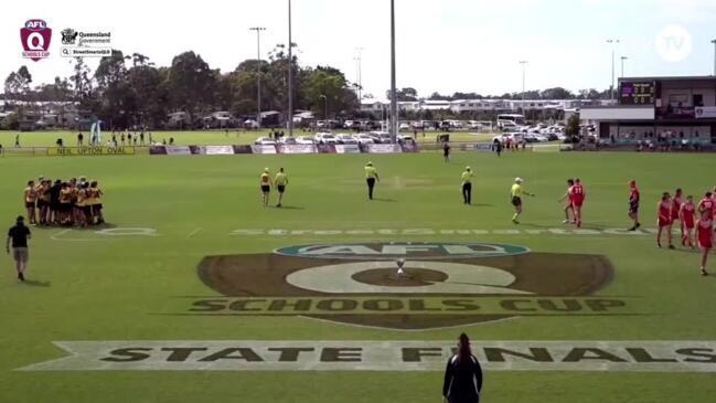 Replay: AFLQ Schools Cup State finals - Palm Beach Currumbin SHS v St Laurence's College (Junior Male Grand Final)