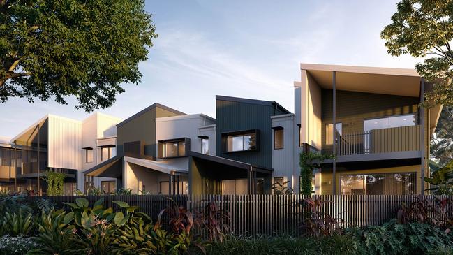 An artist's impression of Frasers Property Australia's Minnippi Quarter.