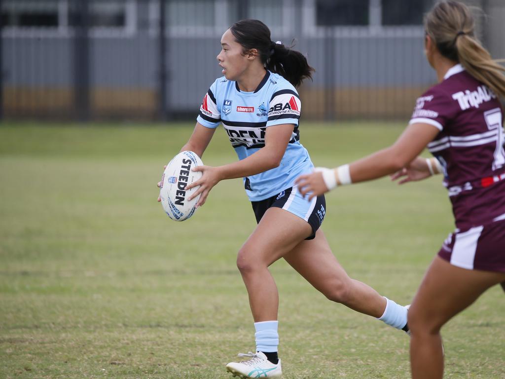 Julliana Kolio during her two-try performance. Picture Warren Gannon Photography