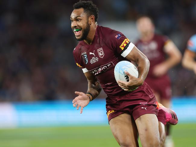 Hamiso Tabuai-Fidow is eyeing a State of Origin recall for Queensland.