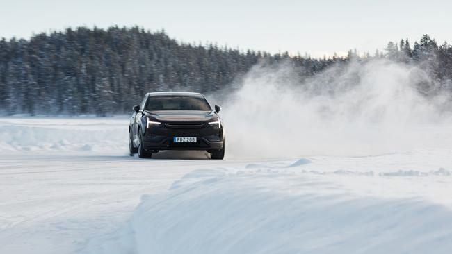 The new Polestar 3 looks close in style and size to Audi’s curvy Q8 E Tron. Picture: Supplied