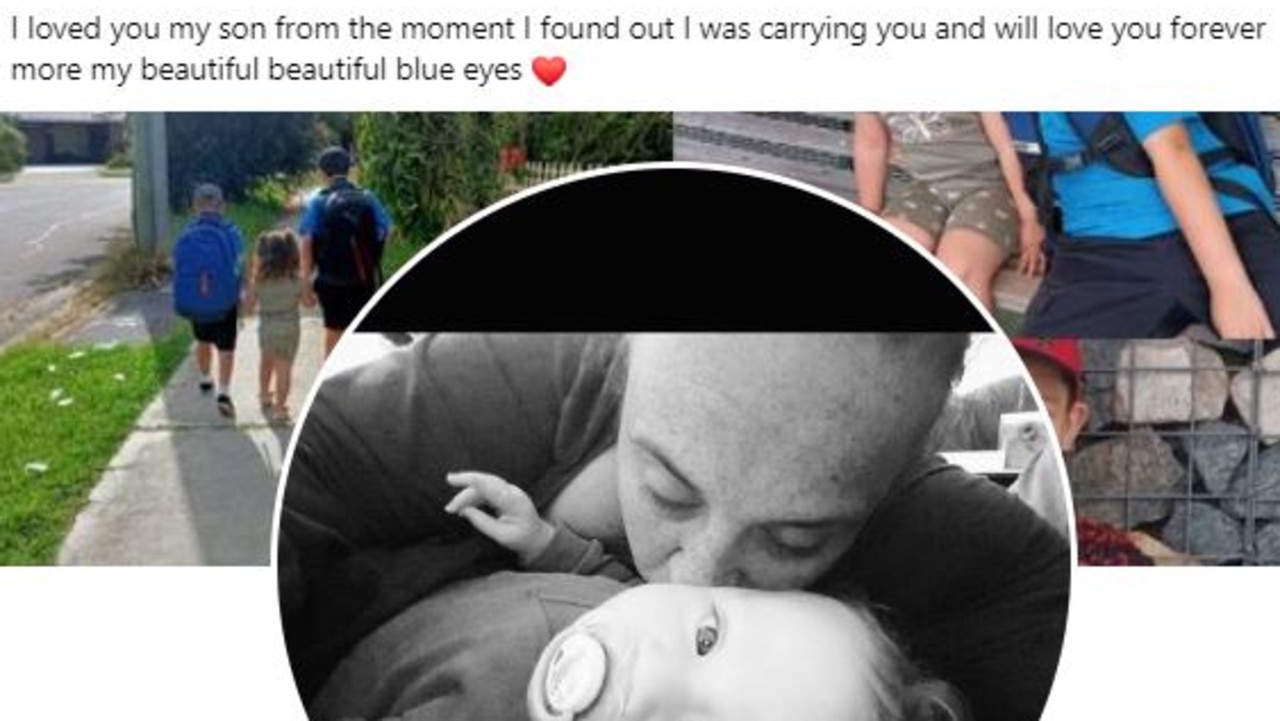 The mum shared a heartbreaking post to Facebook